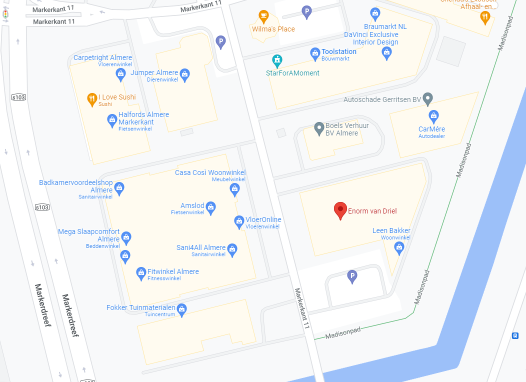 kast onder trap - google_maps_vandriel